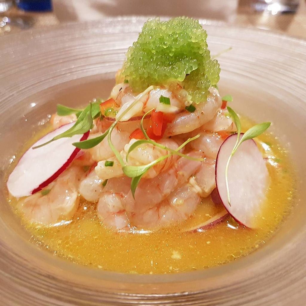 anaentreolivos's tweet photo. Ceviche de gamba roja ¡buenísimo! de David Perea en @lolagastro #Tw #Ceviche https://t.co/iBqzqknueL
