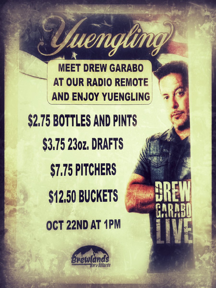 brewlandsFL's tweet photo. Who's ready for Sunday Funday? Can't wait to hang with this guy @DrewOnTheRadio ! #SundayFunday #tampabay #Football #beeroclock https://t.co/q2yhFmTY9C