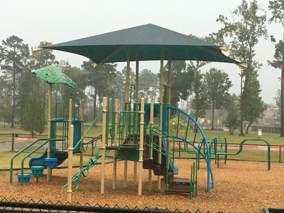 shgrimes4's tweet photo. @LSE_PTO and #Stuco teamed up to insure our KinderKids have some shade on their playground! @HumbleISD_LSE #LeopardSpotting https://t.co/CHXKDVVtAs