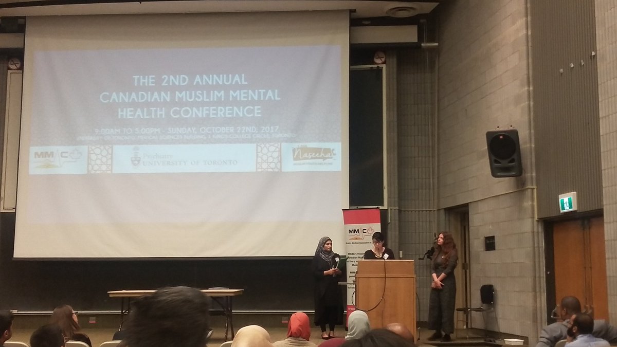 MRashidTaylor's tweet photo. Really pleased to be able to attend Canadian Muslim MentalHealth Conference #CMMHC2017 https://t.co/FWHB95lBoz