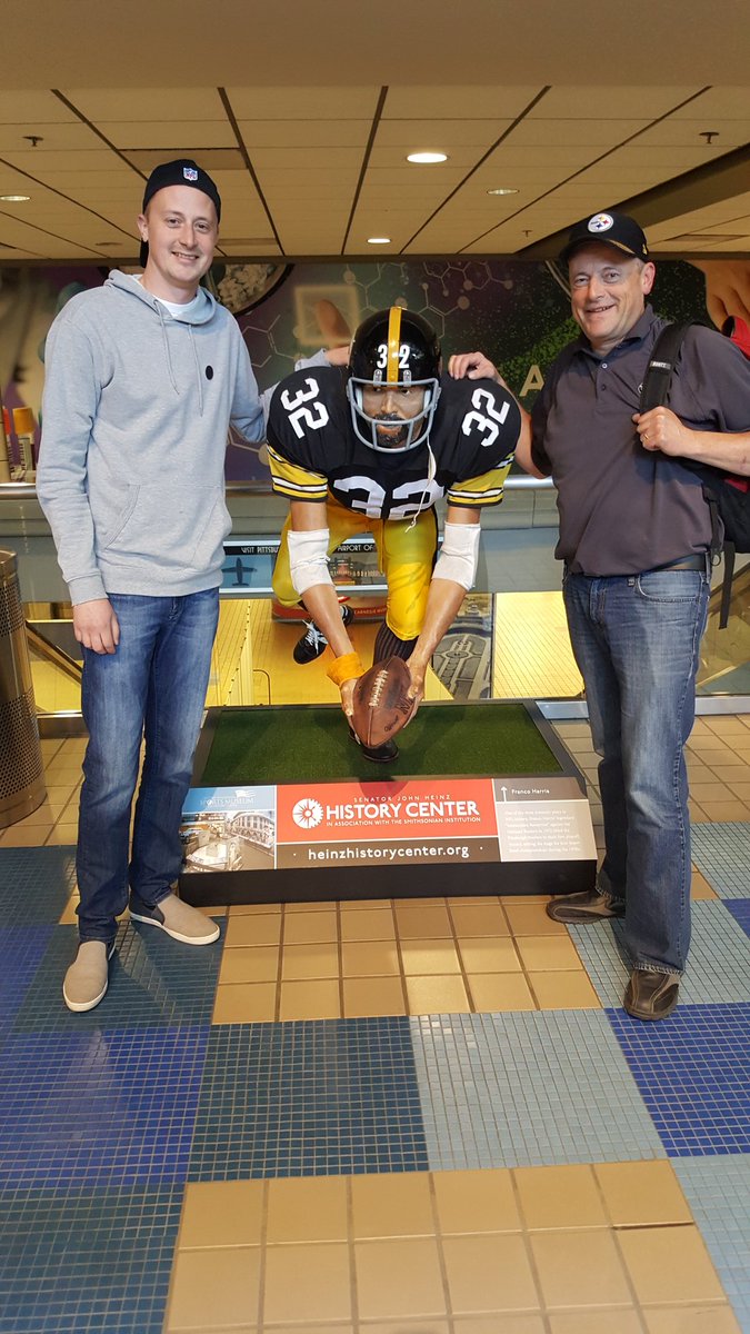 patrobinson13's tweet photo. Arriving in Pittsburgh for game day! #HereWeGo @steelers @SteelersUnite https://t.co/L8qX4T91si