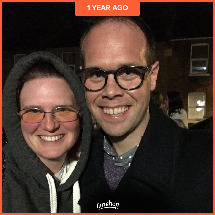 jax_jp_lynch's tweet photo. still think is one of my favourite pic with @RobertP_Actor after watching him in #gms with @linny70 #TimehopHH https://t.co/1WjtSx7802