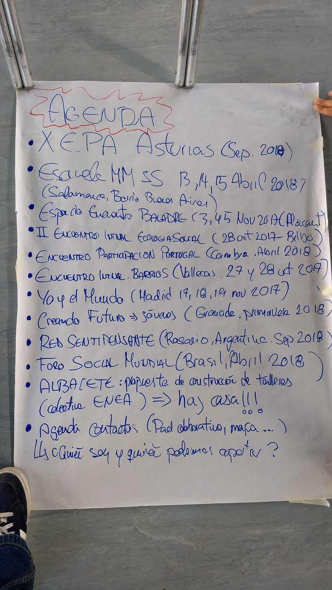 etejiendoredes's tweet photo. Terminamos la jornada #EnfoquesParticipacion17 compartiendo próximas actividades y convocatorias https://t.co/0ilR7zlc6d