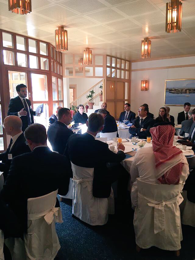 BusinessSweME's tweet photo. Kicking off the largest @TeamSwedenSE delegation to MENA w/ 28 companies to Saudi Arabia https://t.co/xPVwSaZsu2