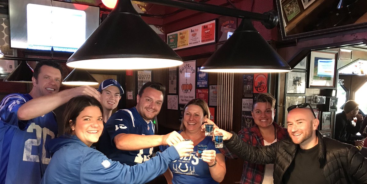 SFColts's tweet photo. #halftimeshot for #JAXvsIND @BusStopBar https://t.co/4tzxJKBueT