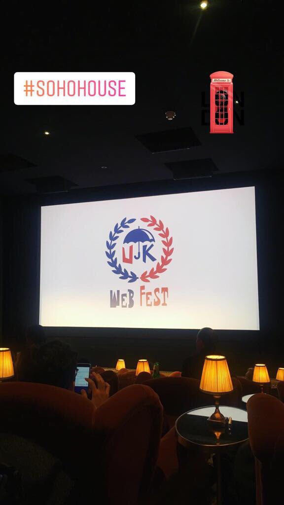UKWebFest's tweet photo. Thanks to @IGottaBeMeMovie @BruceTheSeries &amp; @DHABseries for chatting with us #ukwebfest17 Q&amp;A #welovewebseries #londontown @JuliaVoglAU https://t.co/VBkQqw9GCV