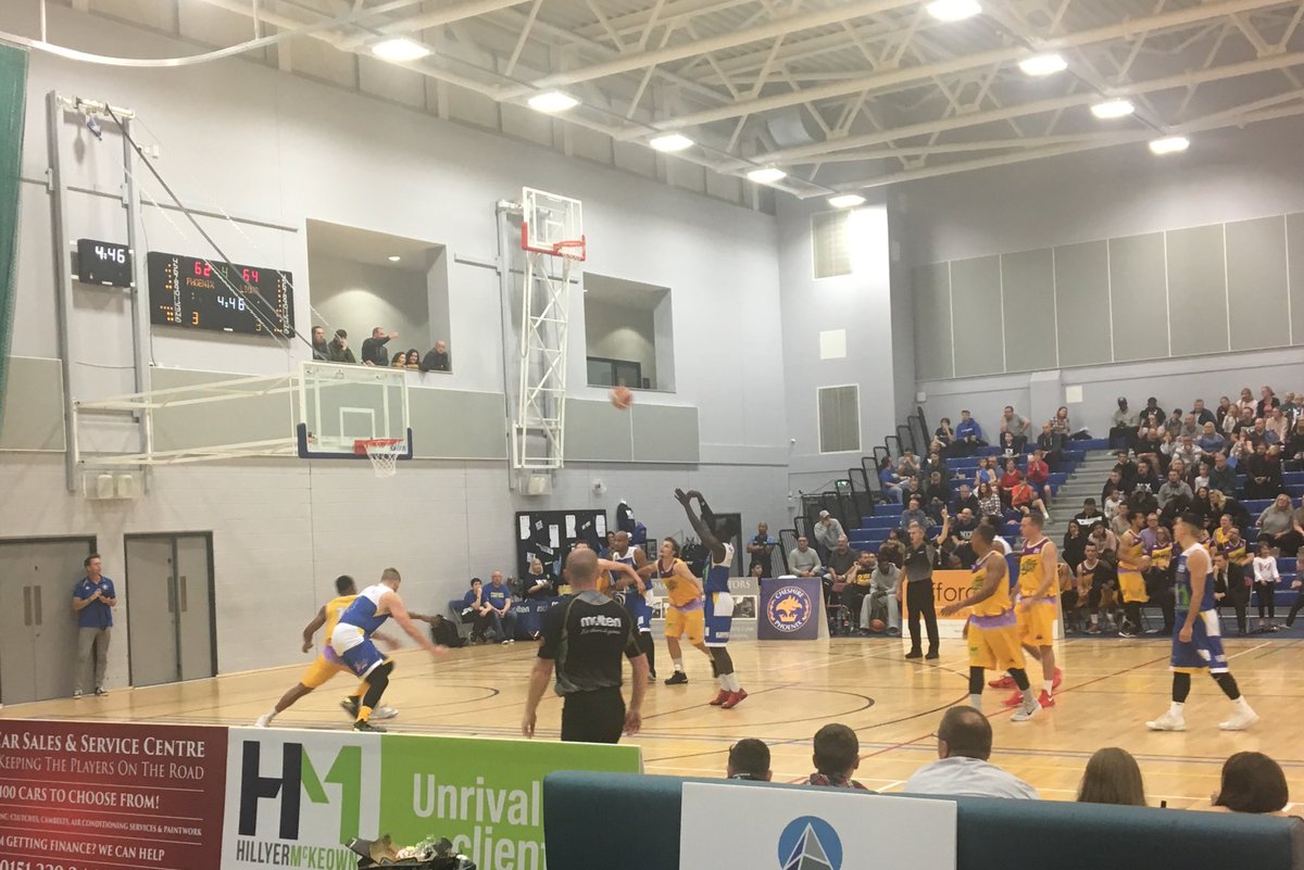 profchrispyke's tweet photo. An unbelievable second half recovery by the #Nixs. Final score Cheshire Phoenix 78:71 London Lions #BBL https://t.co/28ZWkUm4fi