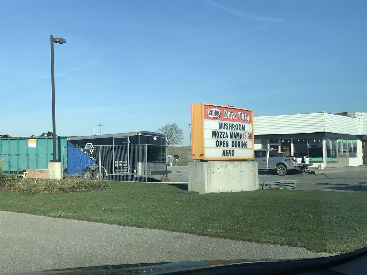 MoeChauvin's tweet photo. New look/rebranding for @awrestaurants Hope they take opportunity & rethink their scare tactic marketing. Buy #CanBeef #SupportCanadianAg https://t.co/LAK6mtYogA