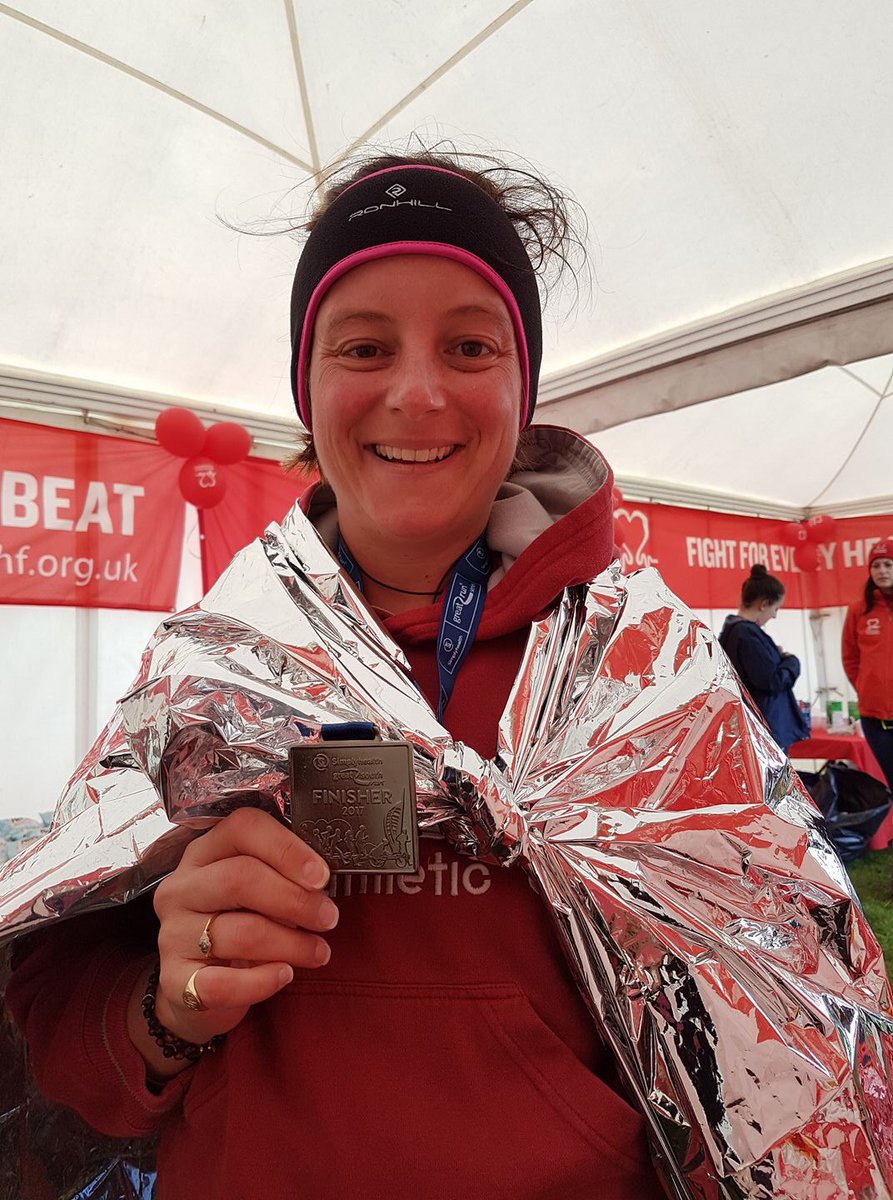 BroxisVB's tweet photo. A great day, over £1k raised and a first PB 1hr42 #BHF #GreatSouthRun https://t.co/eXYVZrAVWB