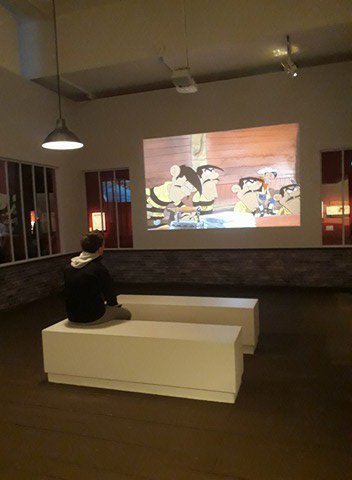 Fabulo75's tweet photo. Super #expogoscinny à la #cinématheque, extrêmement riche: planches de #BD, esquisses, extraits vidéos, scénarios... Je recommande ! https://t.co/Y83idlF6kK