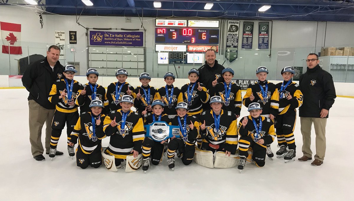 2008 Elite are your @Bauer_Motown Champions!! #LetsGoPens