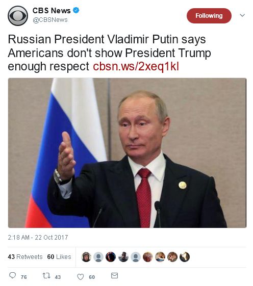 Russian President Vladimir Putin