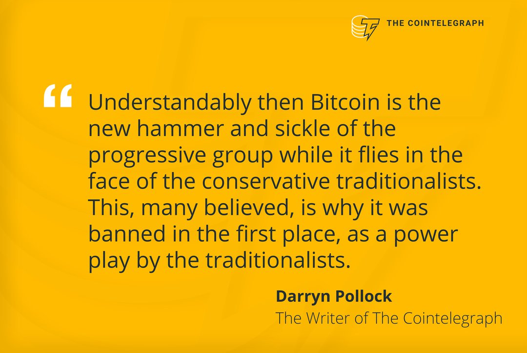 Cointelegraph's tweet photo. #CT_quotes #Bitcoin https://t.co/3PVYiD5Dt8