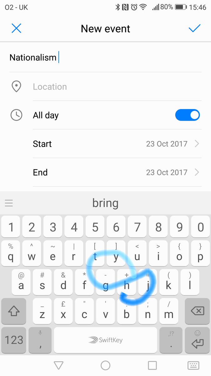 officialhenryp's tweet photo. Cool new way of typing with Huawei technology #flowtext https://t.co/QNhqQV43Gv