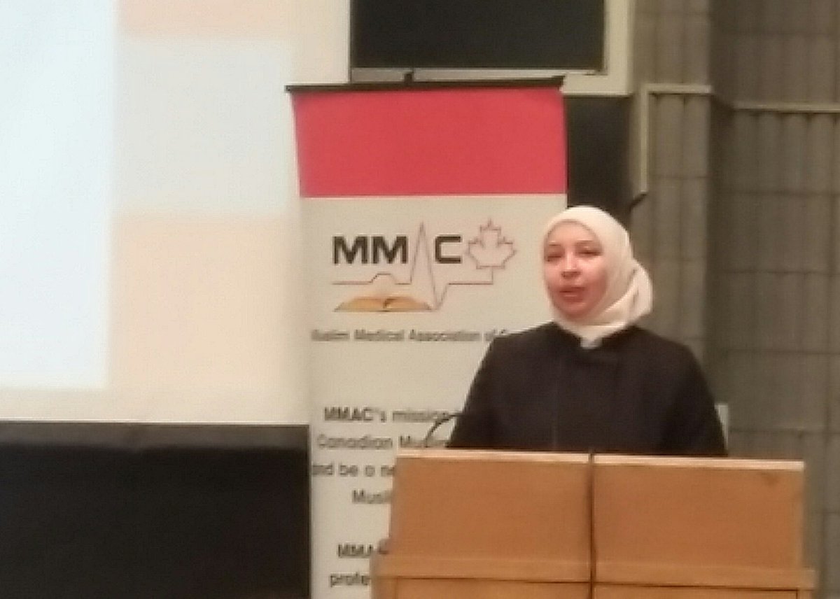 MRashidTaylor's tweet photo. Excellent Keynote by Dr. Rania Awaad "Spirituality and Mental Health in the context of Islam" #CMMHC2017. Linking Islamic history & present. https://t.co/WL4QsiuWA5