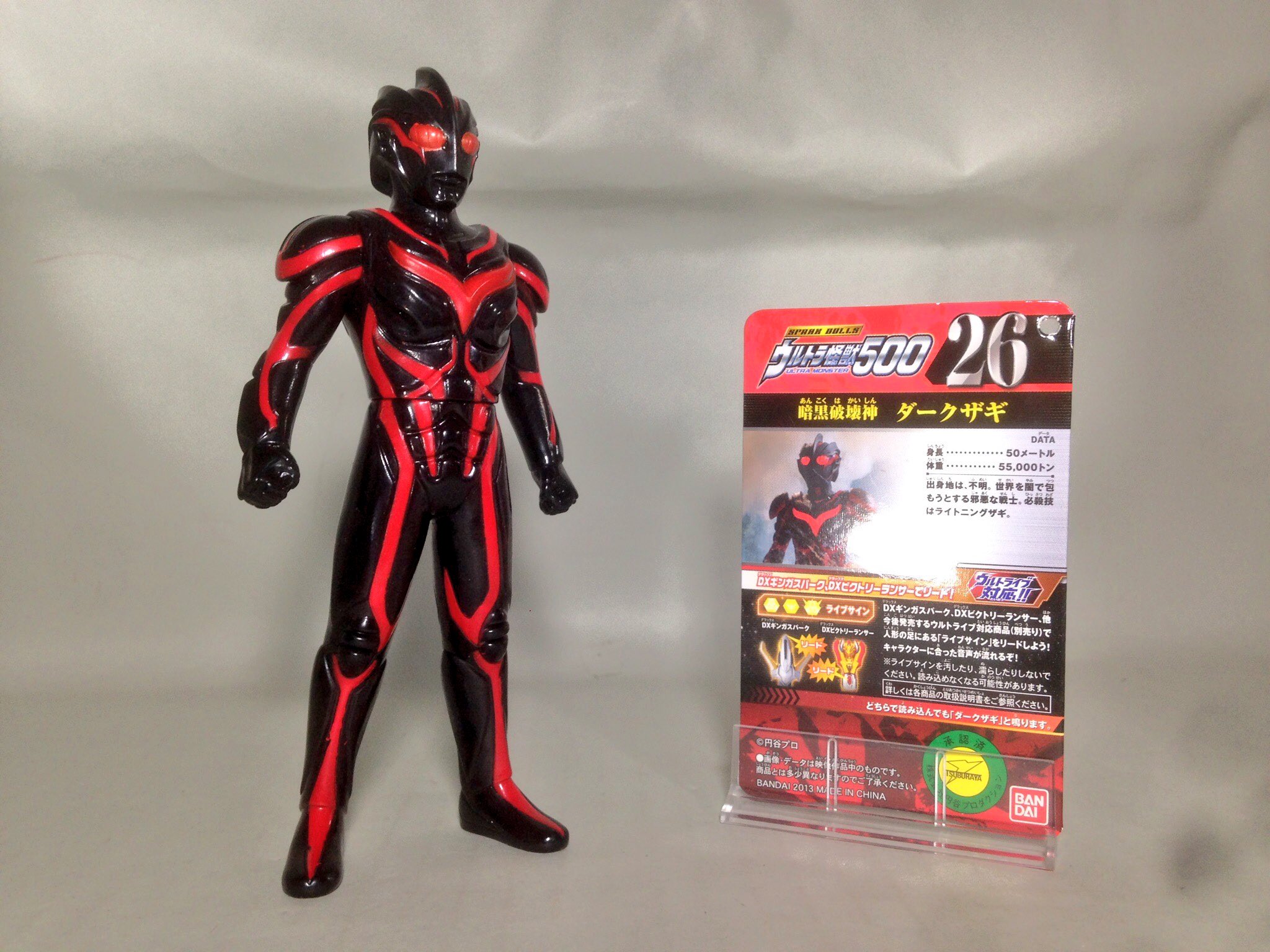 バンダイ 黒かっ ウルトラマンノア、カオスロイドU、2004