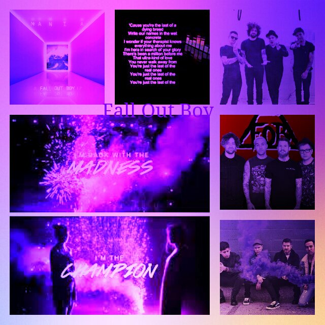 FandamsObsessed's tweet image. Pls see this edit that I did for u which is a symbol of #MANIA and appreciation 🎶💜😊 @falloutboy @petewentz