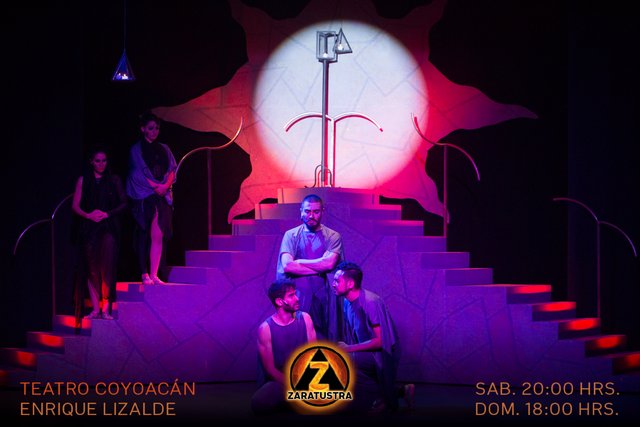 "La repetición es infinita, da igual morir, da igual vivir". Hoy, domingo 18:00. Promoción #2x1 presentando esta imagen. #Zaratustra