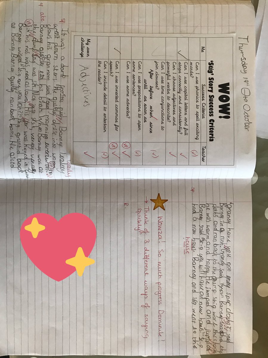 Vinnies_Hull's tweet photo. Some amazing progress being made in writing #sundaymarking #eyepoppingprogress #onlyamonthsdifference https://t.co/FScjZq3FpI