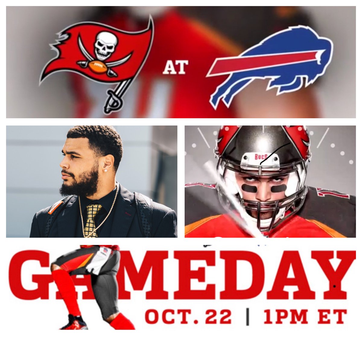 Tune in today <a href="/NFLonFOX/">FOX Sports: NFL</a> 1pm to catch #MikeEvans and <a href="/bucs/">Tampa Bay Buccaneers</a> take on <a href="/buffalobills/">Buffalo Bills</a> #TBvsBuf