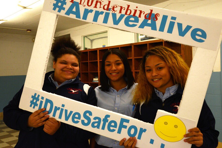 ArriveAlive17's tweet photo. Check out all the T-Birds that pledged to #arrivealive ! 🚘 https://t.co/zQwtIHe5TW