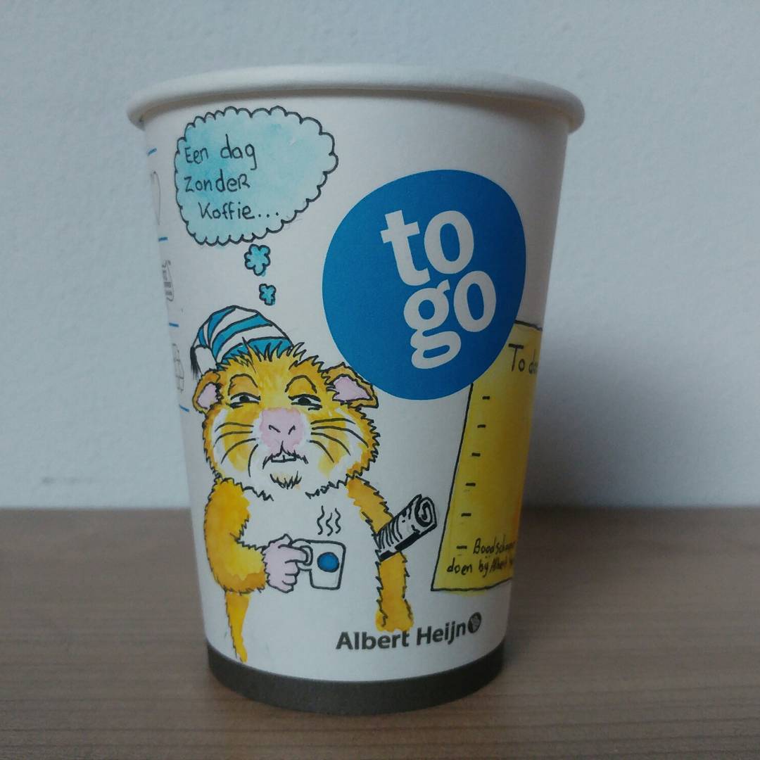 _Cherell_'s tweet photo. Wat vinden jullie ervan? @ahtogo @albertheijn #cuptogo https://t.co/4UQYVSmgvJ