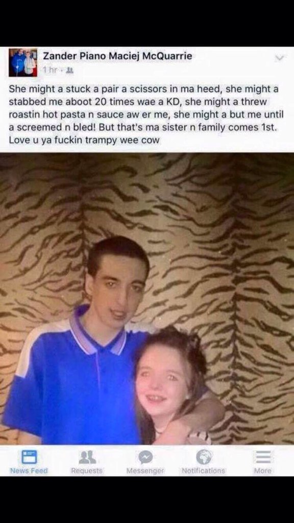 Facebook is fucking quality at times😂😂😂