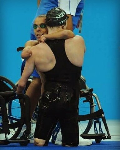 Beijing 2008. <a href="/CameronLeslie4/">Cameron Leslie</a> &amp; me after the final.

#memories