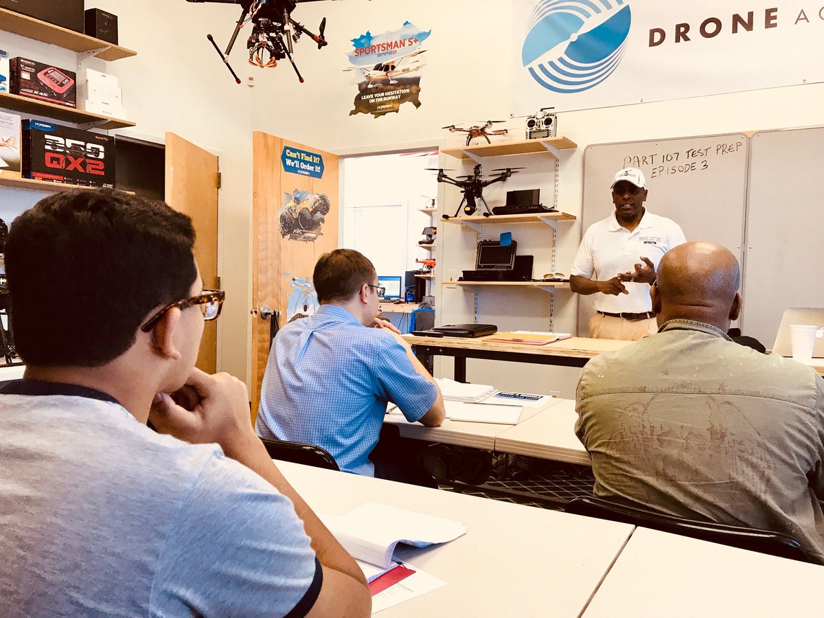 DragonFlyDron3's tweet photo. Yesterday, was our very FIRST ground school Part 107 class!! 

Our classes are hosted @ the Drone Academy in Ringoes,Nj. https://t.co/vryaQGfFxX