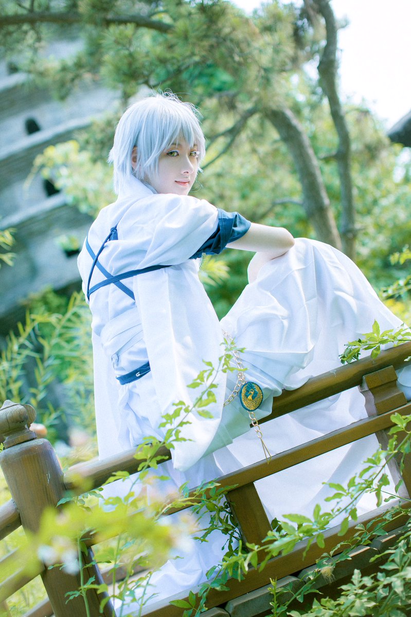 kishun_'s tweet photo. #刀剣乱舞 #cosplay 
鹤丸国永cn 堇色
Photo by me https://t.co/Dor94WZGUe