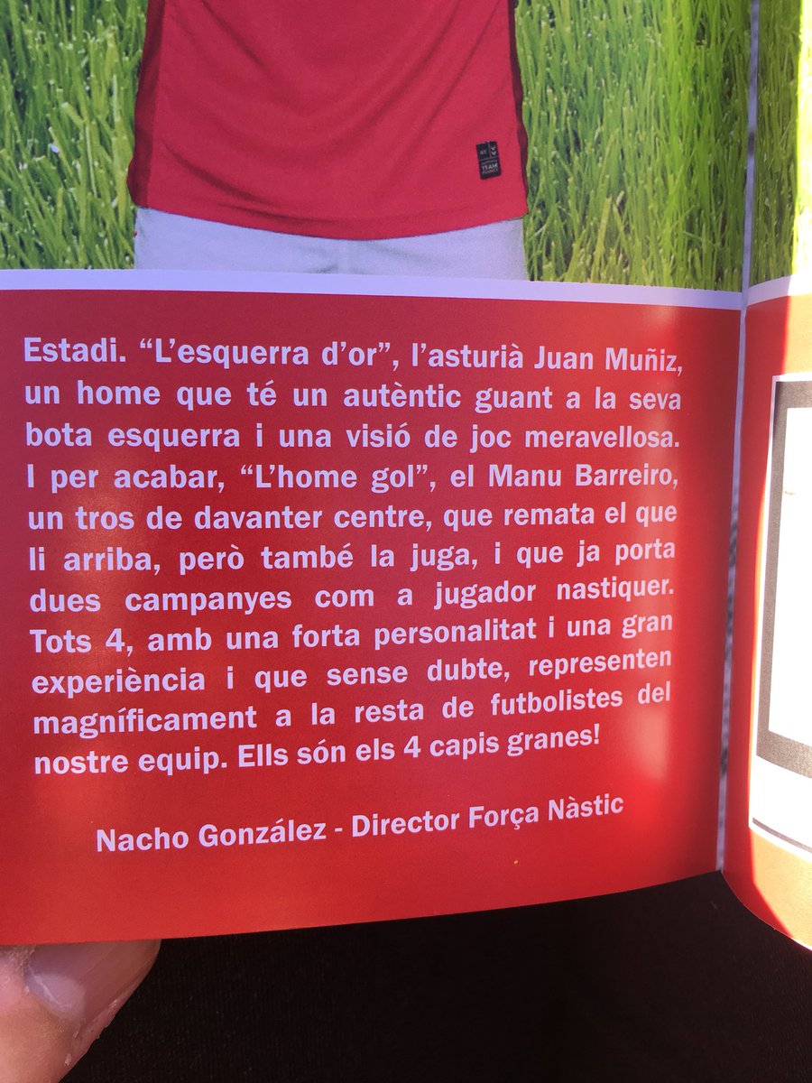 mariiamt22's tweet photo. Jajaja!Molt bona! L’home gol? No us ho creieu ni vosaltres, suposo que posar la pedra al camp no queda bé. Quina vergonya! @NASTICTARRAGONA https://t.co/vk7C394C0G