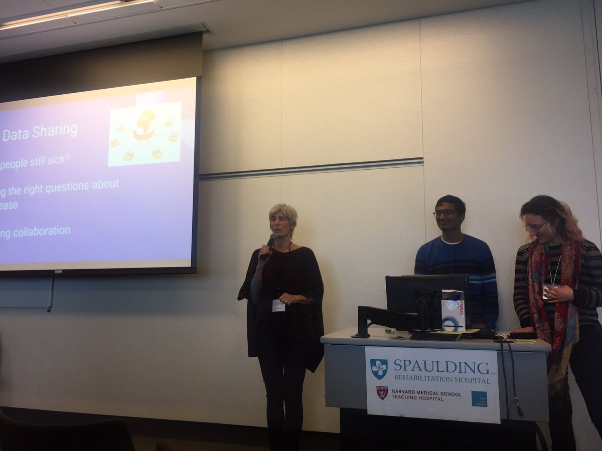 khoney's tweet photo. Team Data at @LymeInnovation pitching now! #OpenAccess #OpenSource @Lymenews #MyLymeData #DataInteroperability #DataScienceIsTeamSport #Lyme https://t.co/yaacoVRpWi
