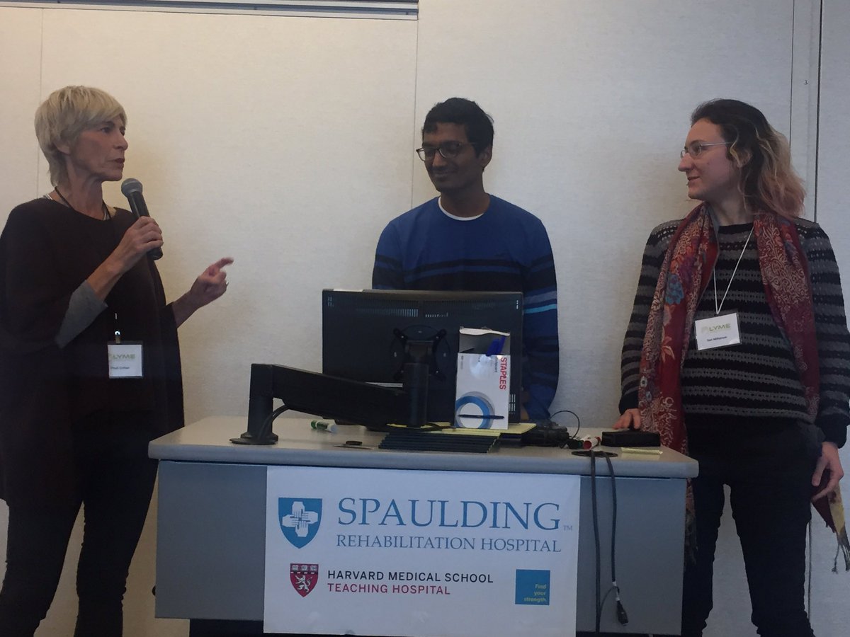 khoney's tweet photo. Team Data at @LymeInnovation pitching now! #OpenAccess #OpenSource @Lymenews #MyLymeData #DataInteroperability #DataScienceIsTeamSport #Lyme https://t.co/yaacoVRpWi