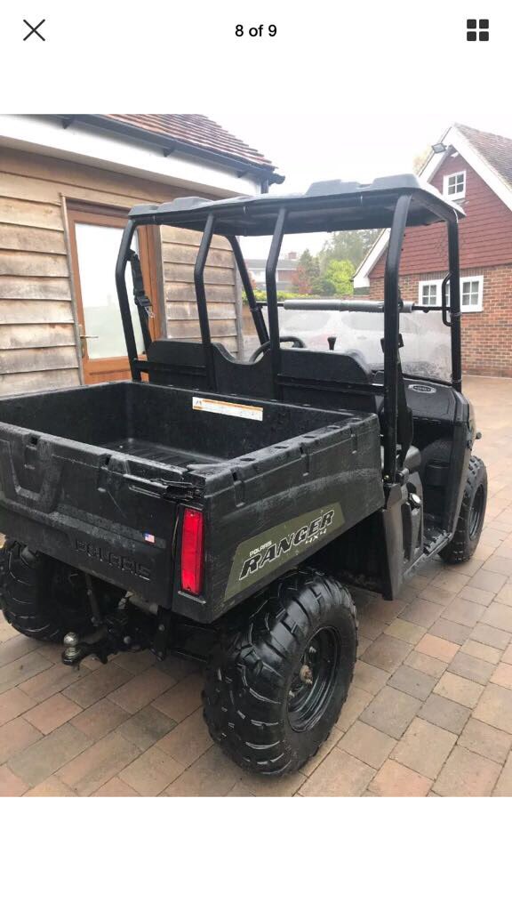 New Polaris ranger 3seater tipper body for hire for shoots, farms etc 07889 384333 or 01474 871581 email  lawrencedaniel82@gmail.com