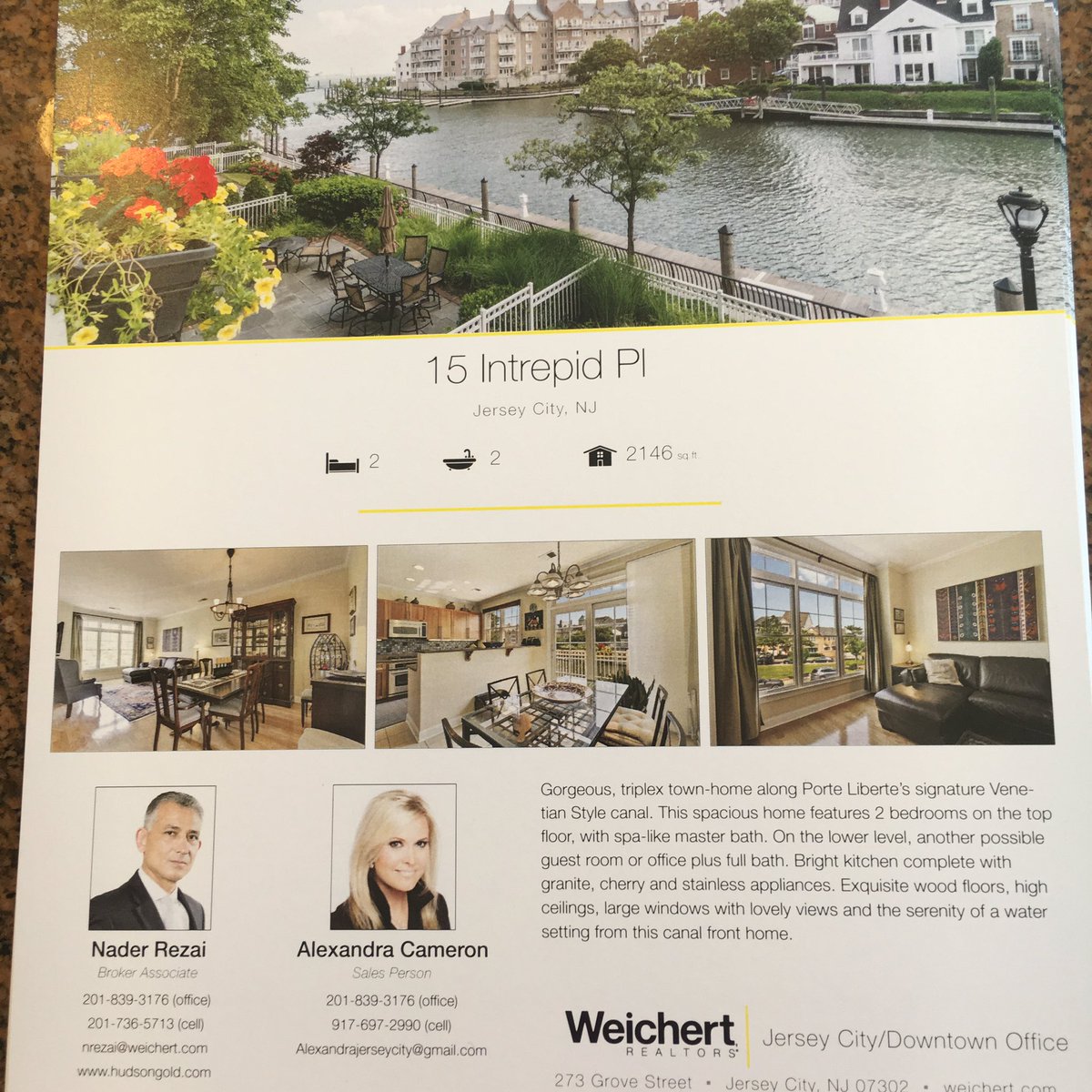 JerseyCityLivin's tweet photo. #Openhouse until 2pm #TODAY #portliberte #jerseycity #waterfront #townhome #weichert https://t.co/QY4BDZRXaN
