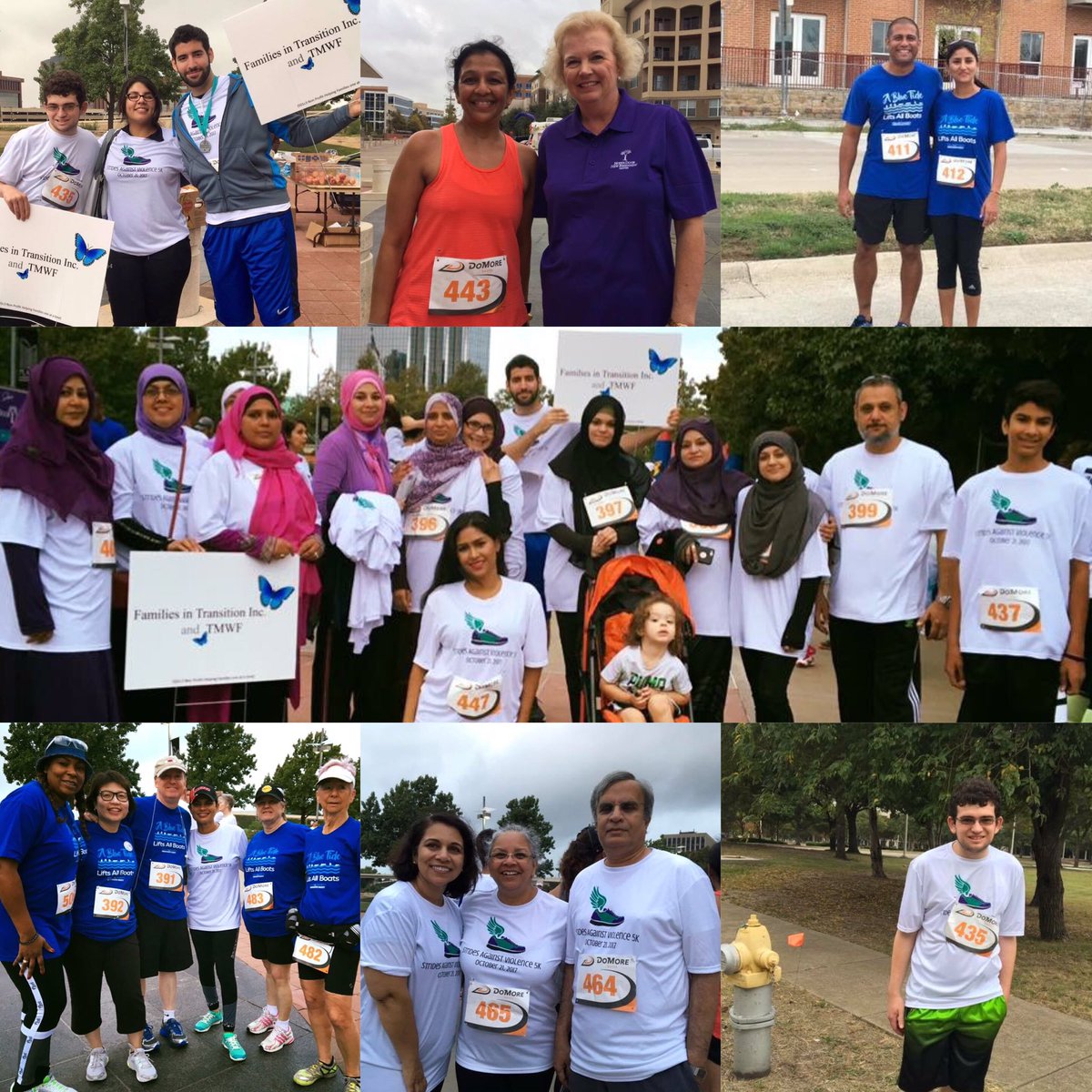 Ann4Plano's tweet photo. The success of team #FamiliesInTransitionInc & #TMWF belongs to each & every member of our team! #StridesAgainstViolence #LovePlano #AMWPA https://t.co/R7xw0O3uNJ