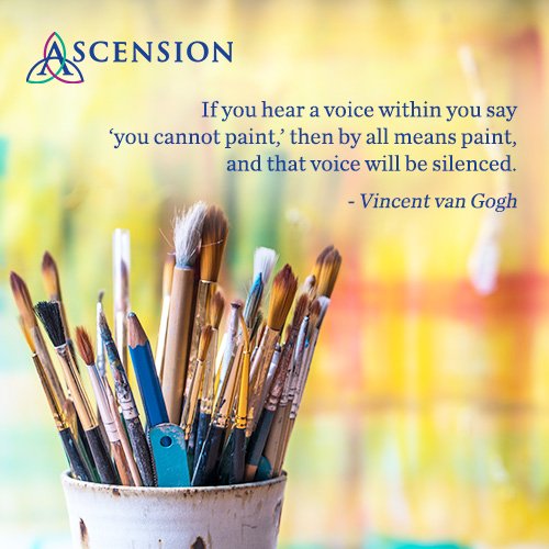 Ascensionorg's tweet photo. Silence the voice within you that says "I can't." #SundayReflection #WeAreAscension https://t.co/3ZdHFmAdjx