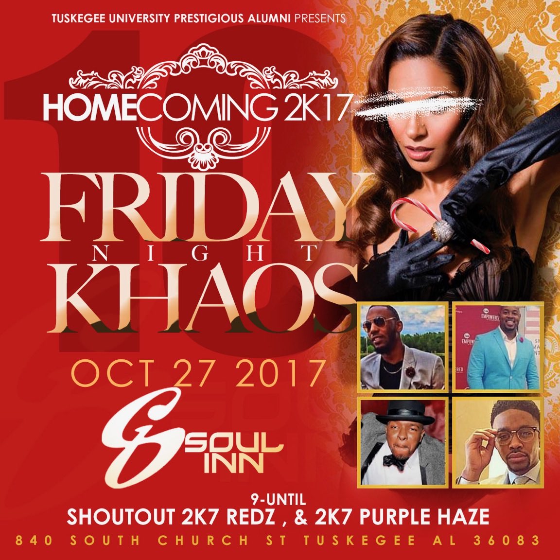 MRSOULINN's tweet photo. ITS FINALLY HERE HOMECOMING 2K17 #TUHC17 THE ONLY PLACE TO BE #SOULINN ITS GOING DOWN #TU21 #SKEGEE21 #AU #ASU #MYASU #TU #SHARE #RETWEET https://t.co/pjJHD2gSmN