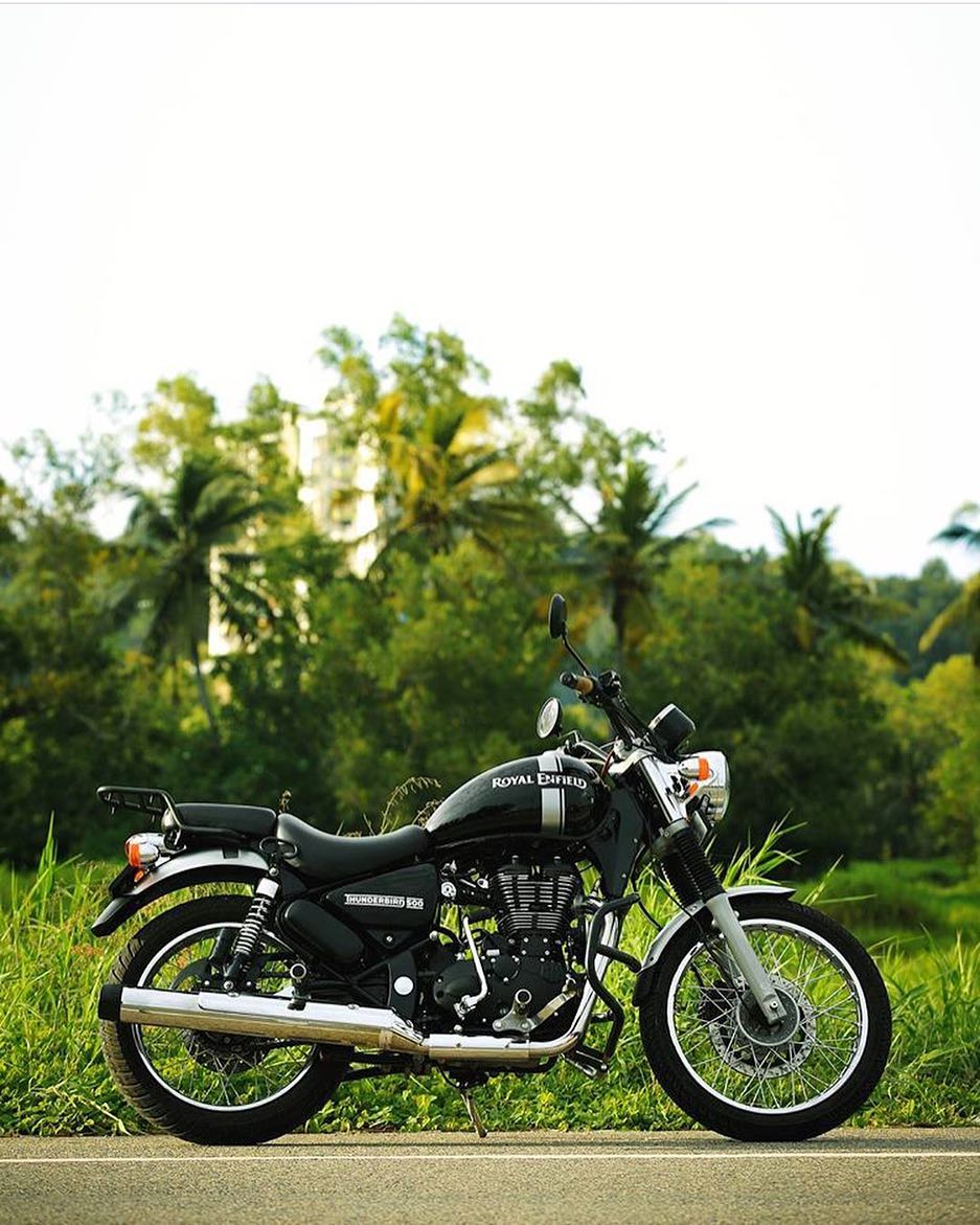 royal enfield thunderbird single seat