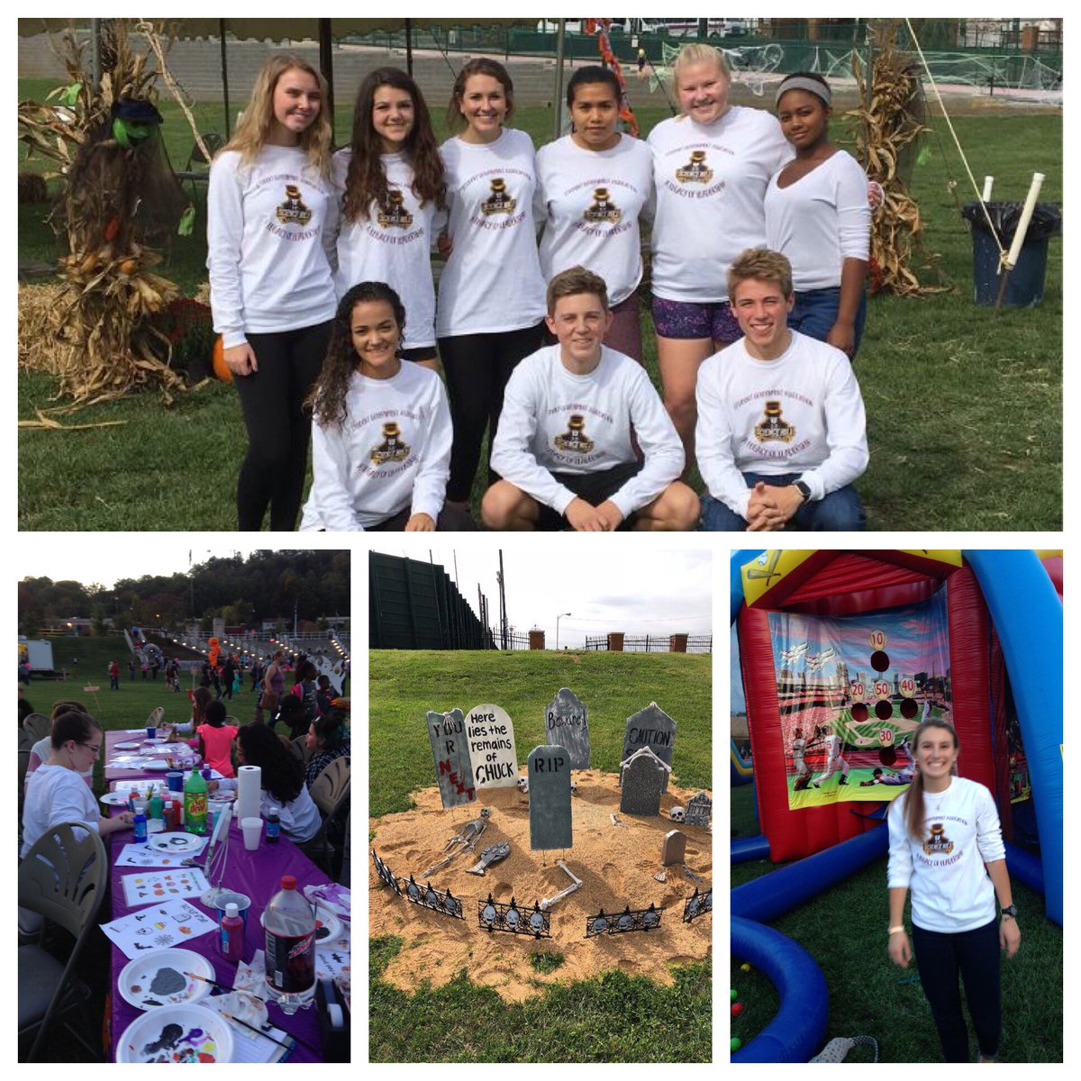 SHHSSGA's tweet photo. Over 30 SGA students volunteered at Park and Rec Spooky Halloween yesterday! 🎩🎩 https://t.co/E8X186e6FD