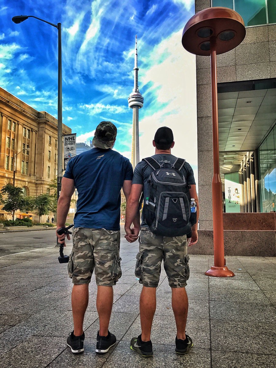 DemolitionRanch's tweet photo. Exploring Toronto with my bae @FuriousPete https://t.co/VqFiDHPPmH