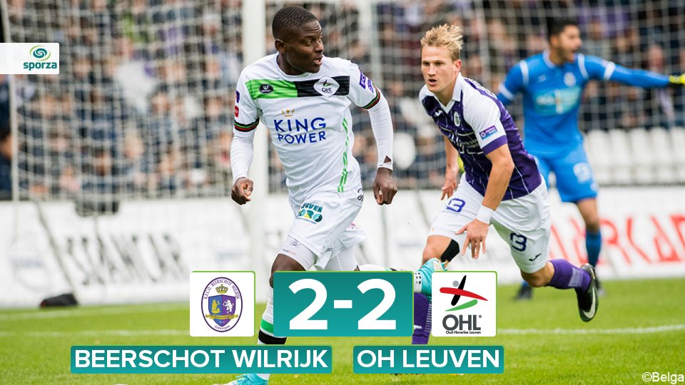 Geen winnaar in de topper in 1B: @beerschot_wlrk en <a href="/ohl_official/">De Voetbal ⚽</a> houden elkaar in evenwicht

sporza.be/permalink/1.30… #beeohl