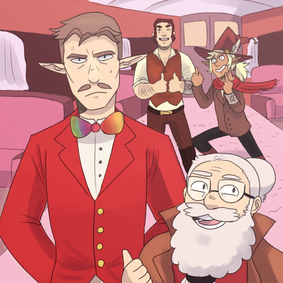 artisticazurite's tweet photo. My submission for the Adventuring Fanbook on tumblr! Murder on the Rockport Limited is such a fun arc. #TheZoneCast https://t.co/rl0YW6otA1