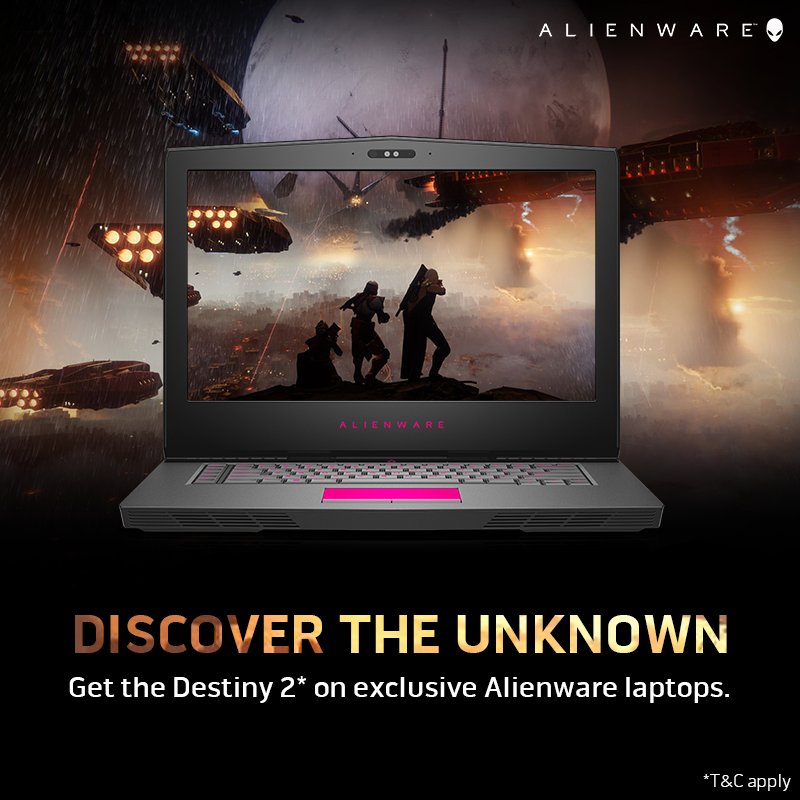 Dell_IN's tweet photo. Reunite the heroes to fight back and reclaim your home with the #Alienware15. Shop Now: https://t.co/ffpHwqxQ5E https://t.co/0XU0t9jMpS
