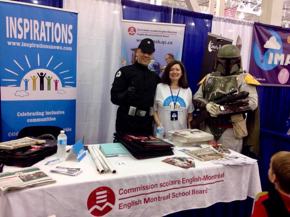 InspirationsMTL's tweet photo. We're at #KidCon today! To all #superheroes, stop by and say hello!! @EnglishMTL #MTL https://t.co/omca07Ktbb