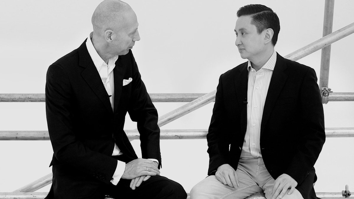 SHOWstudio's tweet photo. NEW! @AsianCoutureFed's @FrankCintamani in conversation with Nick Knight! Watch here: https://t.co/2vr4N4UyoP https://t.co/yqNFtQ63Gx