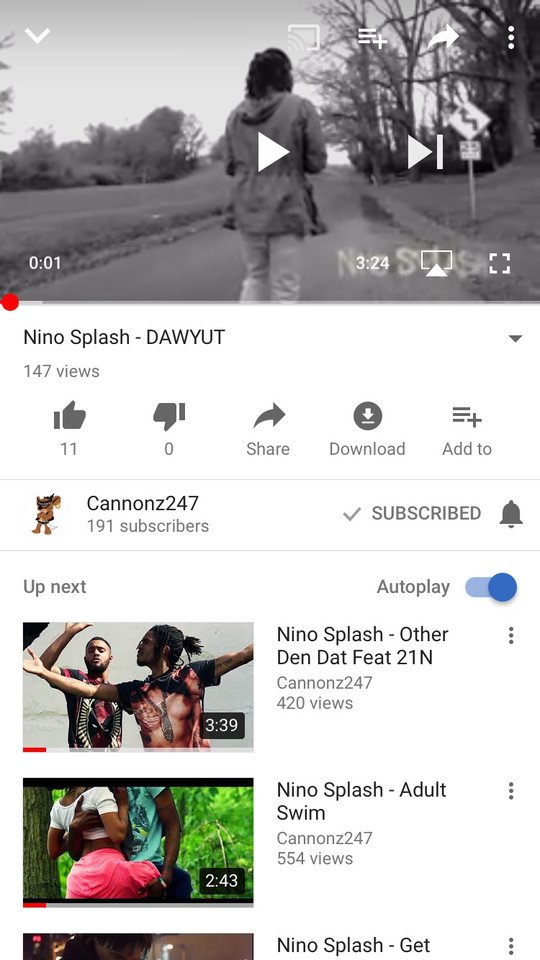 NinoSplash's tweet photo. Newest Video From Ma EP #DAWYUT; 3 Otha Videos (From The EP) Will Be Posted Followin' This.. 

Link: https://t.co/dflzHsRD7T https://t.co/fyHdzE3rNL