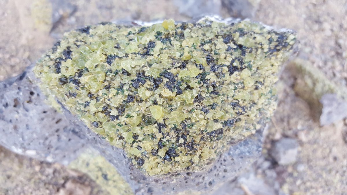 ArizonaGeology's tweet photo. A rare first hand view of the rocks that make up Earth's upper mantle!
#geology #geologyrocks #mantle #Earth #peridotite #lherzolite #olivine #diopside #orthopyroxene #peridot #peridotmesa #sancarlos #arizonageology #nature https://t.co/Yg1upKmDRP