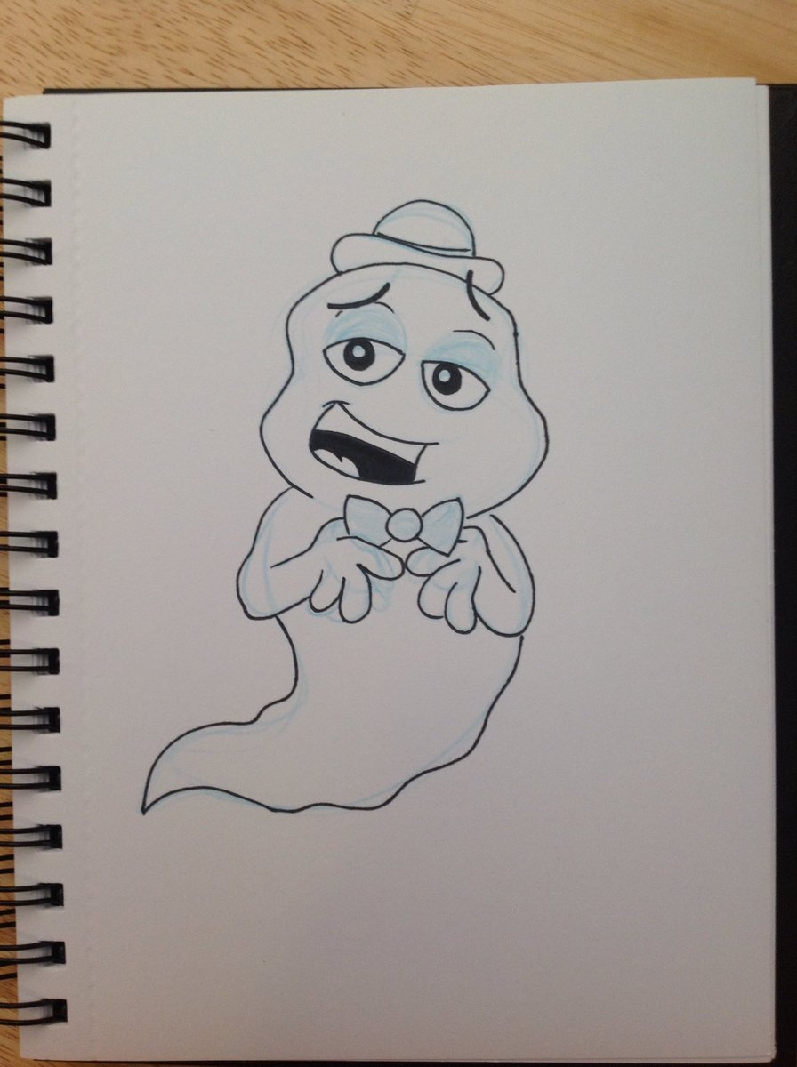 BelugaToons's tweet photo. The Boo-berry ghost #Inktober #FoodFright #MonsterCereals https://t.co/xsiPkH3TTW