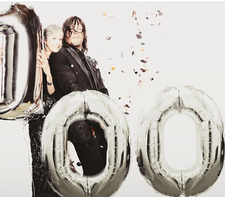TONIIIIIIIIGHT!!!! #TWD100 #TWDpremiere that’s so exciting! TWD is finally back!!! #CarolIsBack whoohoooo